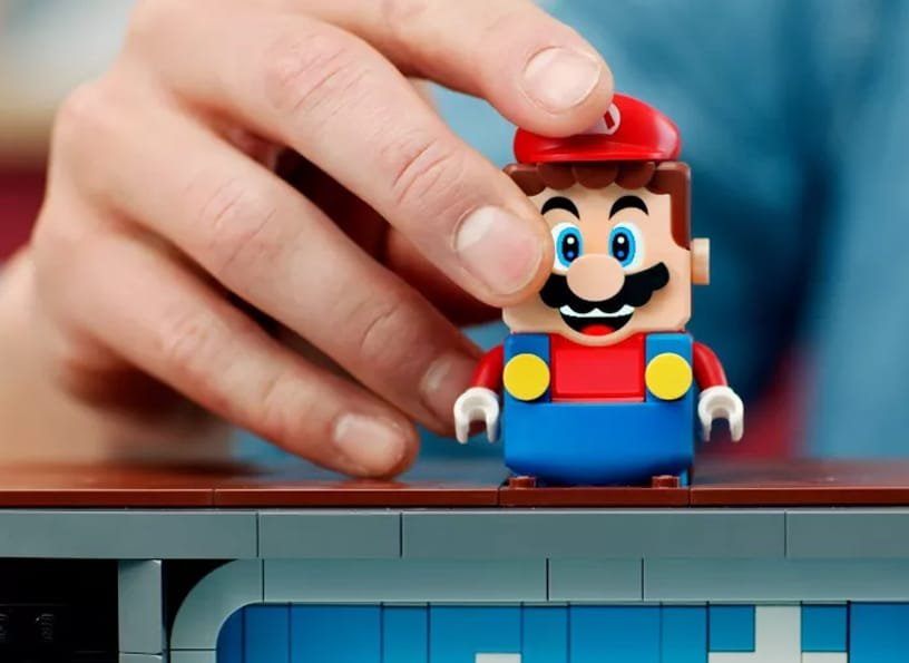 Imagem de: Kit LEGO do Super Mario da NES
