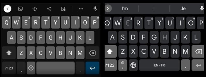 Imagem: Gboard: Teclado virtual do google ganha fonte e tema escuro