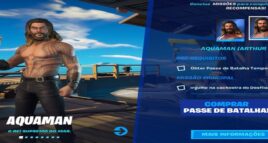 Skin do Aguaman no Fortunite