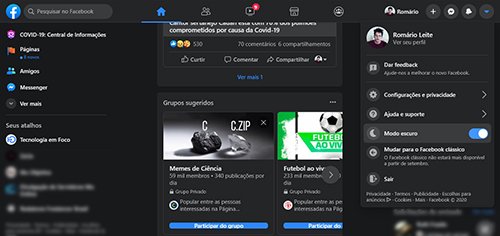 Imagem de: Facebook dará adeus a sua interface clássica em setembro