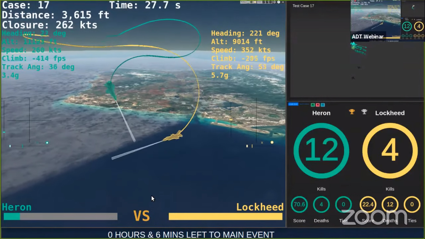 Imagem de: Inteligência artificial derrota piloto da Força Aérea dos EUA em combates simulados