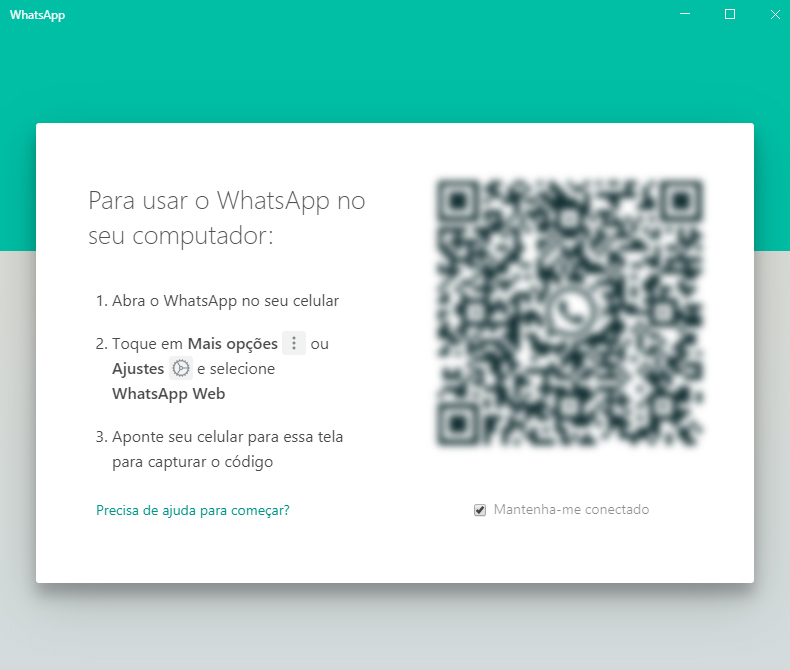 QR Code WhatsApp Desktop