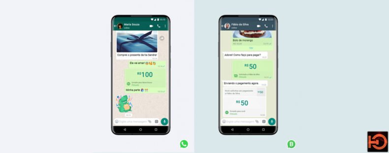 Imagem de: WhatsApp libera pagamentos direto do aplicativo no Brasil