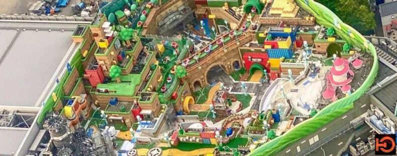 Imagem de: Novas Imagens do parque Super Nintendo World são reveladas e impressionam