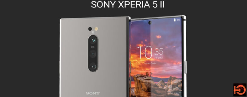 Imagem de: Sony Xperia 5 II é anunciado com processador Snapdragon 865 e três câmeras