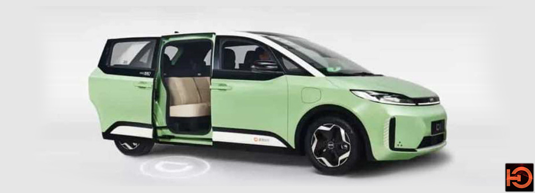 Imagem de: Empresas chinesas criam carro elétrico especifico para viagens por aplicativos