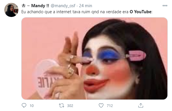 Youtube fora do ar Twitter