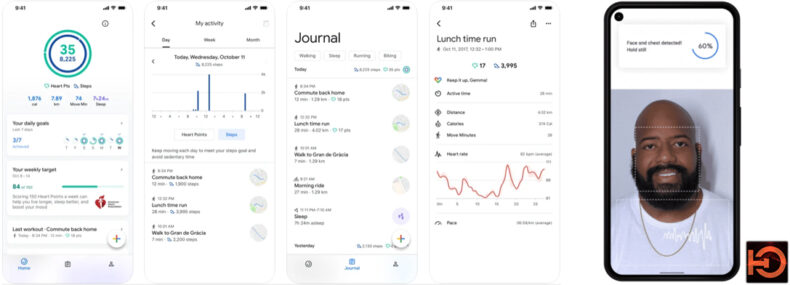 Imagem de: Câmeras do Google Pixel permitem medir frequência cardíaca e respiratória