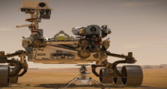 Imagem de: Primeiro helicóptero da NASA com sistema Linux chega à Marte