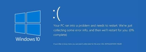 Como corrigir o erro 0x0 0x0 que causa tela azul no Windows