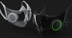 Imagem de: Razer anuncia máscara facial inteligente com iluminação RGB