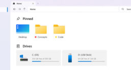 Imagem de: Usuário cria sua própria versão do Windows 10 File Explorer e o resultado é surpreendente