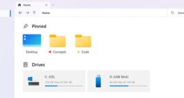 Imagem de: Usuário cria sua própria versão do Windows 10 File Explorer e o resultado é surpreendente