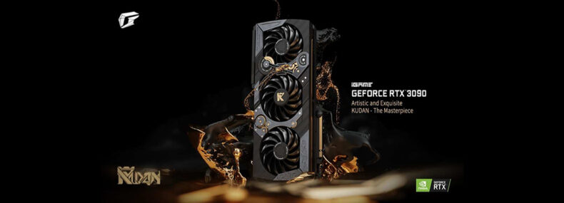 Imagem de: Edição limitada da iGame GeForce RTX 3090 KUDAN é lançada por $ 4.999