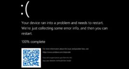 Imagem de: Tela azul da morte agora é preta no Windows 11