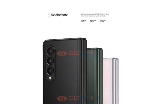 Galaxy Z Fold 3 5G Câmera