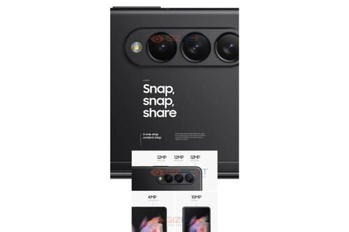 Galaxy Z Fold 3 5G Câmera Traseira