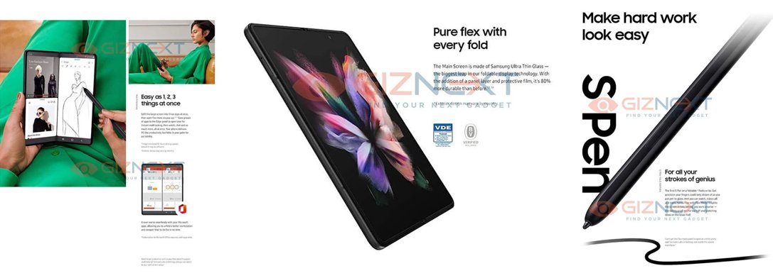 Galaxy Z Fold 3 5G S Pen