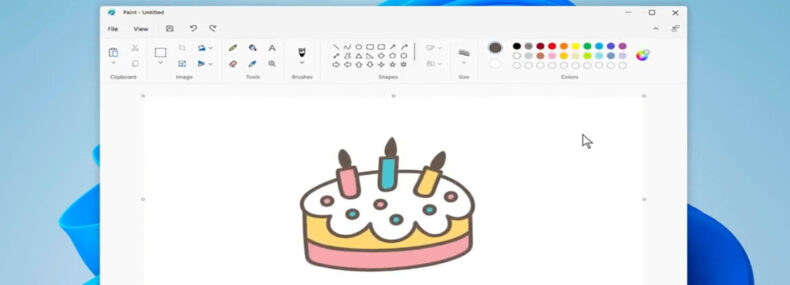 Imagem de: Microsoft apresenta novo visual do Paint para Windows 11