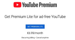 Imagem de: YouTube lança assinatura "Premium Lite" mais barata que remove anúncios da plataforma