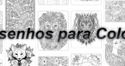 Imagem de: Desenhos para imprimir e colorir grátis