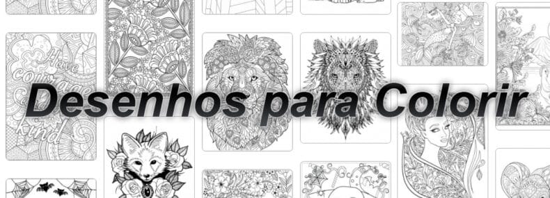 Imagem de: Desenhos para imprimir e colorir grátis