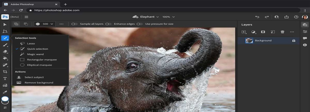 Imagem de: Adobe anuncia versão web do Photoshop e Illustrator