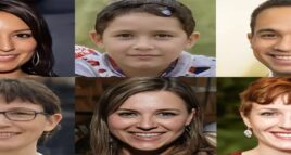 Imagem de: ThisPersonDoesNotExist.com - O site que usa IA para gerar rostos falsos