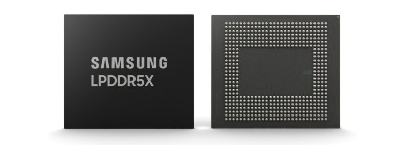 Imagem de: Samsung anuncia primeira LPDDR5X DRAM para smartphones