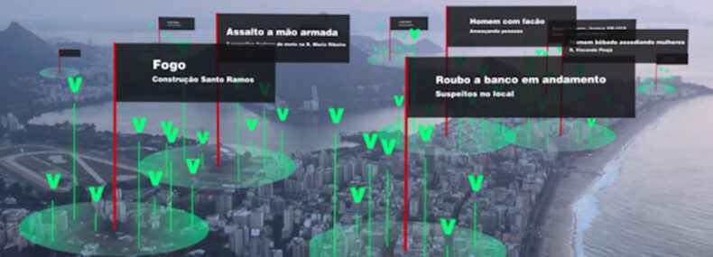 Imagem de: Aplicativo mostra regiões onde há tiroteios e assaltos em tempo real