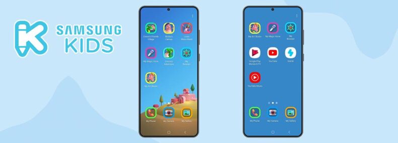 Imagem de: One UI 4.0 trouxe novos recursos e aplicativos para o Samsung Kids