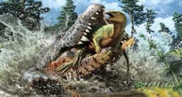 Crocodilo e Dinossauro