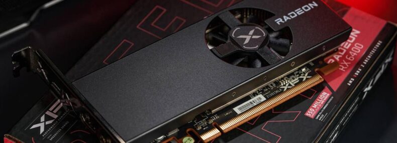 Imagem de: AMD lança placa de vídeo Radeon RX 6400 de baixo consumo