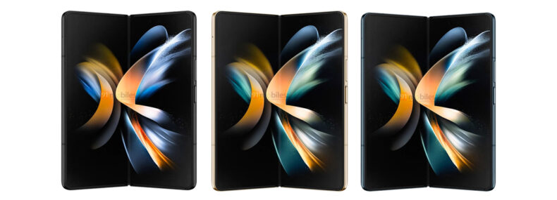 Imagem de: Primeiras imagens oficiais do Samsung Galaxy Z Fold 4 são reveladas