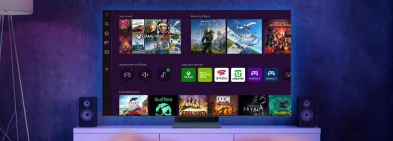 Imagem de: Gaming Hub chega a SmartTVs e monitores Samsung 2022