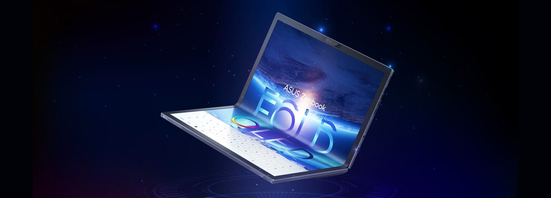 Imagem de: Asus apresenta laptop dobrável que se transforma em tablet ou PC