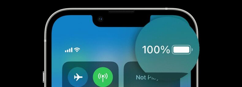 Imagem de: Alguns iPhones não irão exibir a porcentagem da bateria no iOS 16