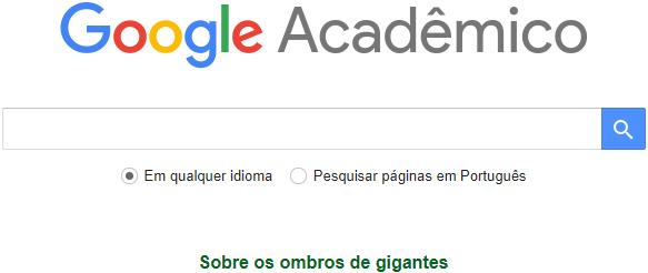 Buscador Google Acadêmico