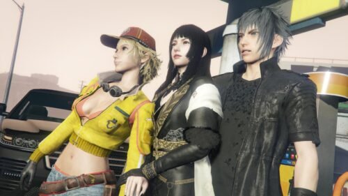 Mod Noctis Lucis Caelum & Cindy Aurum Final Fantasy XV GTA 5