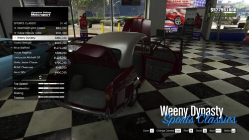 Mod Premium Deluxe Motorsport Car Dealership GTA 5