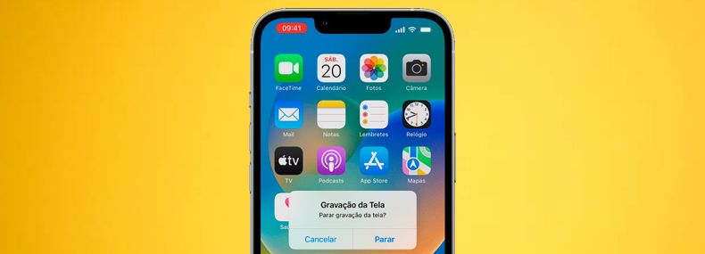 Imagem de: Como gravar a tela no iPhone sem o uso de aplicativos