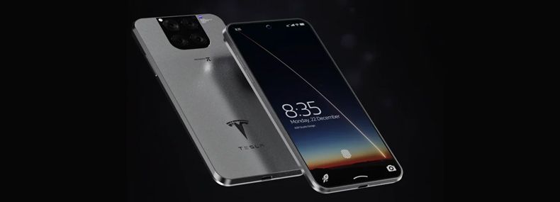 Imagem de: Tesla não está produzindo seu próprio smartphone: Entenda