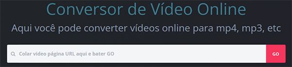 Baixar vídeos do YouTube no Online Video Converter