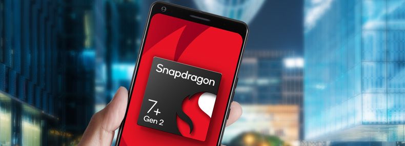 Imagem de: Qualcomm anuncia chip Snapdragon 7+ Gen 2 com suporte a 4K e câmera de 200 MP