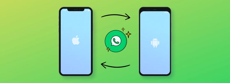 Imagem de: Como transferir conversas do WhatsApp Android para o iPhone?