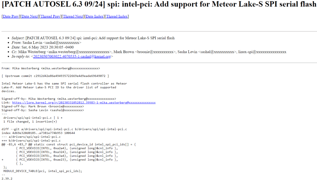 Intel Meteor Lake-S