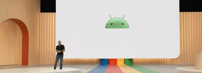 Imagem de: Google apresenta novo logotipo do Android em 3D