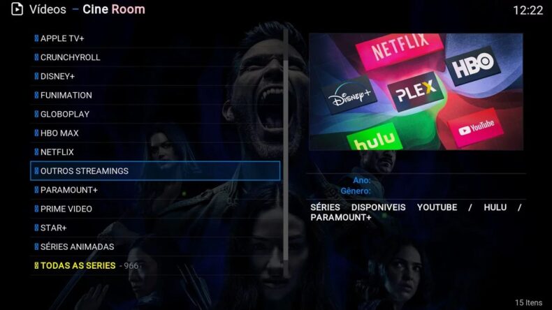 Kodi Flix Lite Screen