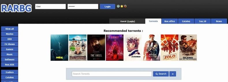 Imagem de: Site de Torrent RARBG anuncia fim das operações