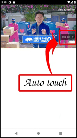 Auto Touch YouTube